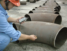 Wall thickness detection